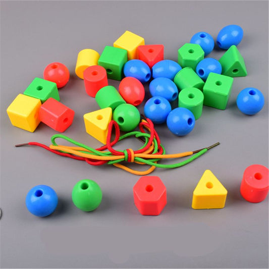 Building block toy geometric beads - Michelasone